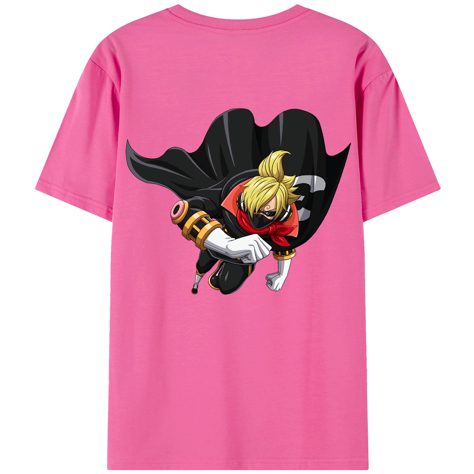 （画像用） ワンピース サンジ ONE PIECE Sanji レディース半袖Tシャツ(バックプリント)